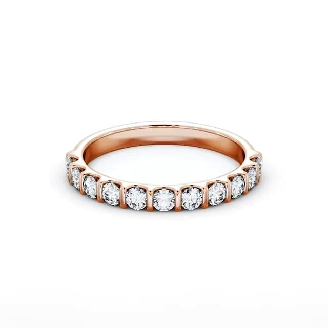 Noa Half Eternity Round Lab Diamond Tension Set Ring